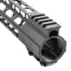Tiger Rock AR-15 10&quot; Super Slim Light Keymod Free Float Handguard w/Steel Barrel Nut, Black, FSSK10