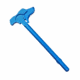 Tiger Rock AR-15 Tactical BAT Style Charging Handle w/ Oversized Latch Non-Slip, Blue, Small, CHBS223-BL