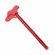Tiger Rock AR-15 Tactical BAT Style Charging Handle w/ Oversized Latch Non-Slip, Red, Small, CHBS223-R