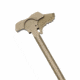 Tiger Rock AR-15 Tactical BAT Style Charging Handle w/ Oversized Latch Non-Slip, Tan, Small, CHBS223-T