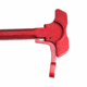 Tiger Rock AR-15 Tactical Battle Hammer Style Charging Handle Assembly w/ Oversized Non-Slip Latch, Red, CHBH05-R