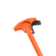 Tiger Rock AR-15 Tactical TALON Style Charging Handle w/Oversized Latch, Non-Slip, Organge, Small, CHR2-ORG-LATCH-03