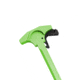 Tiger Rock AR-15 Tactical TALON Style Charging Handle w/Oversized Latch, Non-Slip, Zombie Green, Small, CHR2-ZBG-LATCH-03