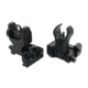 Tiger Rock AR Flip Up Mini Front and Rear Sight, Black, Small, RS052