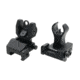 Tiger Rock AR Flip Up Mini Front and Rear Sight, Black, Small, RS052
