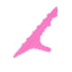 Tiger Rock AR M-LOK Polymer Hand Stop, Cerakote, Pink, Small, HS001-PNK