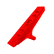 Tiger Rock AR M-LOK Polymer Hand Stop, Cerakote, Red, Small, HS001-RED