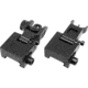 Tiger Rock Mini Top Mounted Deployable Front and Rear Sight, Black, RS051