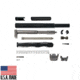 Tiger Rock Glock 19/23/32 Gen 1-3 Complete Slide Parts Kit, Black, Medium, UPK-G19