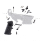 Tiger Rock AR-15 Lower Parts Kit w/ NO Trigger, Hammer and Springs, Black, LPK-15