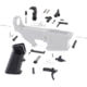 Tiger Rock AR-15 Lower Parts Kit w/ Standard Grip &amp; Trigger Guard, Black, LPK-17