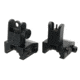 Tiger Rock Mini Top Mounted Deployable Front and Rear Sight, Black, RS008