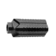 Tiger Rock Muzzle Diverter Steel Flash Can, AR 9, 1/2x36, Black, Small, MBQ9P-DVRT
