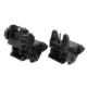 Tiger Rock Tacitcal Polymer Top Mounted Deployable Front and Rear Sight, Black, RSPRG