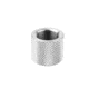 Tiger Rock Threaded Barrel Protector, AR, 9mm, 1/2x36 Thread Pitch, Silver, Small, M9MM-S