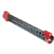 Timber Creek Enforcer 15in M-Lok Handguard, Red Anodized, CF E15 HG R