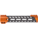 Timber Creek Enforcer 9in M-Lok Handguard, Orange Anodized, CF E9 HG OA