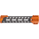 Timber Creek Enforcer 9in M-Lok Handguard, Orange Anodized, CF E9 HG OA