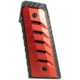 Timber Creek Enforcer Carbon Fiber Pistol Grip, Red Anodized, E CF PG R