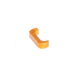 Timber Creek Extended Mag Release for Glock Gen4 &amp; Gen5 17/19/34, Orange Anodized, GL EMR OA