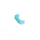 Timber Creek Extended Mag Release for Glock Gen4 &amp; Gen5 17/19/34, Robins Egg Blue, GL EMR RE