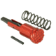 Timber Creek AR Forward Assist Assembly Kit, Red, AR15/10 Mil-Spen Uppers, AR FA R