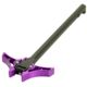 Timber Creek Enforcer AR-10 Oversized Ambidextrous Charging Handle for AR10/308 Platform, Purple, AR10 Ambi CH PPA