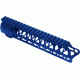 Timber Creek Enforcer AR15 Keymod Hand Guard, Blue, 9in, K E9 HG B