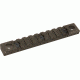 Timber Creek Keymod 9 Slot Quick Disconnect Picatinny Rail, Burnt Bronze, K 9S QD PR BB