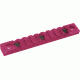 Timber Creek Keymod 9 Slot Quick Disconnect Picatinny Rail, Pink, K 9S QD PR P