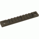 Timber Creek M-Lok 9 Slot Quick Disconnect Picatinny Rail, Flat Dark Earth, M 9S QD PR FDE