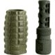 Timber Creek Muzzle Brake Combo .223/5.56, 1/2-28 Thread Pitch, OD Green, 223 MBC OD