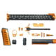 Timber Creek TCO Enforcer Carbon Fiber Kit, Orange Anodized, TC ECFK OA