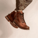 Timberland Earthkeepers Original Casual Boot - Mens-Red Brown-Medium-9.5