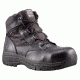 6in Duty Boot, Composite Safety Toe, Waterproof, Side-Zip, Black, 12 Wide