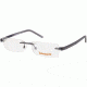 Timberland TB1244 Eyeglass Frames - Shiny Dark Ruthenium Frame Color