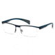Timberland TB1275 Eyeglass Frames - Matte Blue Frame Color