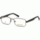 Timberland TB1577 Eyeglass Frames - Matte Dark Brown Frame Color