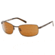 Timberland TB9099 Sunglasses - Matte Dark Brown Frame Color