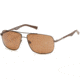 Timberland TB9107 Sunglasses - Dark Brown Frame Color