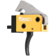 Timney Triggers AR PCC Curved Shoe Trigger, SINGLE STAGE 2.5 to 3 LB, Pistol Caliber Carbine Fits all calibers in PCC, .40, .45, 9mm, Gold, Actual, 681