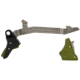 Timney Triggers Glock Alpha Competition Trigger, Straight, 3lb Pull, Gen 3-4, Green, Alpha Glock 3-4 - Large-Green