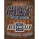 Tin Signs Chevy American Tradition, 12.5 x 16, 2204