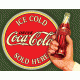 Tin Signs Coke Ice Cold Bullseye TSN1625