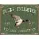 Tin Signs Ducks Unlimited Sign, Since 1937 TSN1388