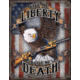 Tin Signs Give Me Liberty, 16in X 12.5in, 2185