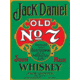 Tin Signs Jack Daniels Green Tin Sign TSN779