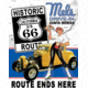 Tin Signs Mels Diner Route 66 Sign, 12.5in X 16in, 2289
