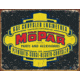 Tin Signs Mopar 37-47, 16in X 12.5in Reproduced From Authentic, Vintage Advertising, 1314