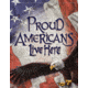 Tin Signs Proud American, 12.5in X 16in, 2219